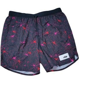 Nike Black & Pink Athletic Shorts